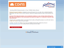 Tablet Screenshot of coinsallsource.com